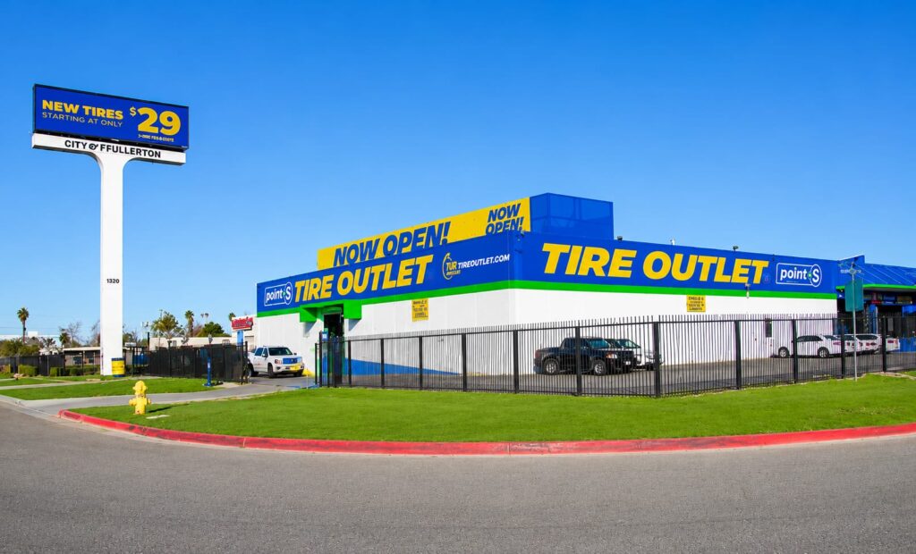 1301 E Burton St Fullerton CA (Tire Outlet)
